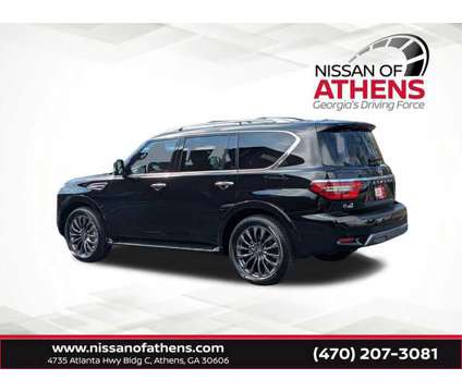 2024 Nissan Armada Platinum is a Black 2024 Nissan Armada Platinum SUV in Athens GA