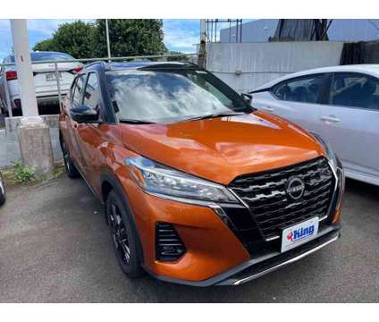 2024 Nissan Kicks SR is a Black, Orange 2024 Nissan Kicks SR SUV in Kaneohe HI
