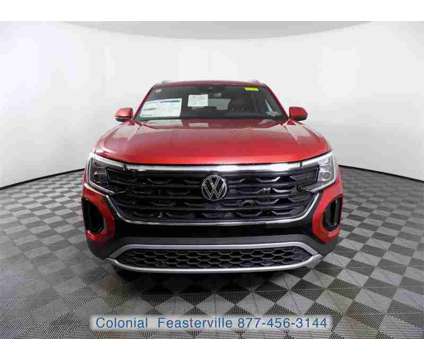 2024 Volkswagen Atlas Cross Sport 2.0T SE w/Technology is a Red 2024 Volkswagen Atlas 2.0T SE SUV in Feasterville Trevose PA