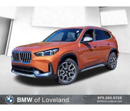 2024 BMW X1 xDrive28i is a Orange 2024 BMW X1 xDrive 28i SUV in Loveland CO