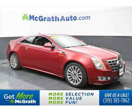 2012 Cadillac CTS Performance is a Red 2012 Cadillac CTS Performance Coupe in Dubuque IA