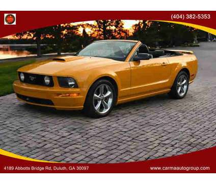 2007 Ford Mustang for sale is a Orange 2007 Ford Mustang Car for Sale in Duluth GA