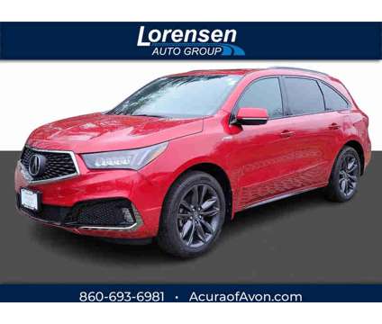 2020UsedAcuraUsedMDXUsedSH-AWD 7-Passenger is a Red 2020 Acura MDX Car for Sale in Canton CT