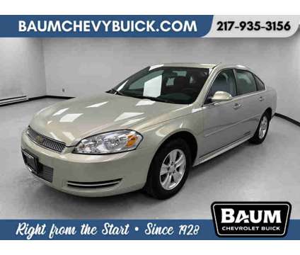 2012UsedChevroletUsedImpalaUsed4dr Sdn is a Gold 2012 Chevrolet Impala Car for Sale in Clinton IL