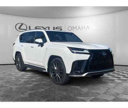 2024 Lexus LX LX 600 F SPORT is a White 2024 Lexus LX Car for Sale in Omaha NE