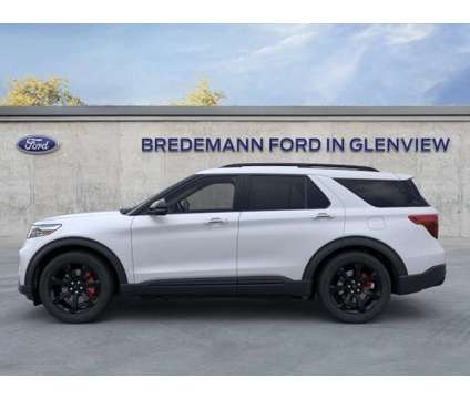 2024 Ford Explorer ST is a White 2024 Ford Explorer Car for Sale in Glenview IL
