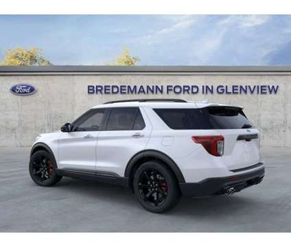 2024 Ford Explorer ST is a White 2024 Ford Explorer Car for Sale in Glenview IL