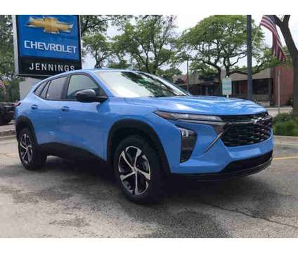 2024 Chevrolet Trax 1RS is a Blue 2024 Chevrolet Trax Car for Sale in Glenview IL