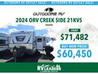 2024 Outdoors RV Creek Side Mountain Series 21KVS