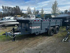 2024 Iron Panther Trailers 7x14x2 14k Dump