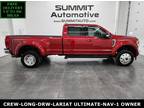 2022 Ford F-450 Red, 18K miles