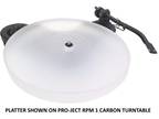 Acrylic Platter Upgrade Compatible with Pro-Ject RPM 1 Carbon Turntable