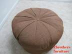 Pearson Round Tuft Ottoman Puff Foot Stool