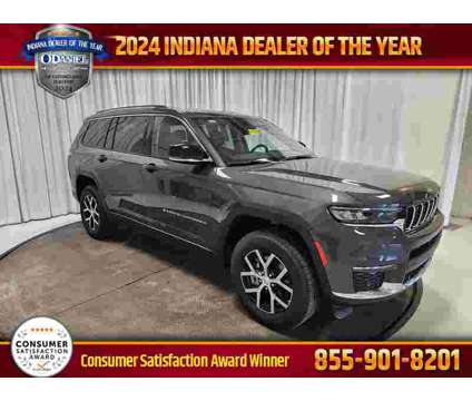 2024 Jeep Grand Cherokee L Limited is a Grey 2024 Jeep grand cherokee Limited SUV in Fort Wayne IN