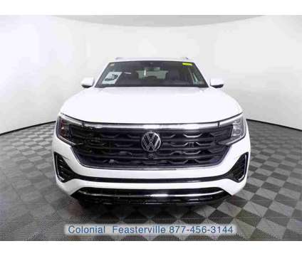 2024 Volkswagen Atlas Cross Sport 2.0T SEL Premium R-Line is a White 2024 Volkswagen Atlas 2.0T SEL SUV in Feasterville Trevose PA