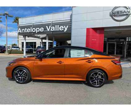 2024 Nissan Sentra SR is a Black, Orange 2024 Nissan Sentra SR Sedan in Palmdale CA