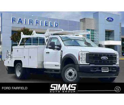 2024 Ford F-550SD XL DRW is a White 2024 Ford F-550 Truck in Fairfield CA