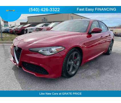 2018 Alfa Romeo Giulia for sale is a Red 2018 Alfa Romeo Giulia Car for Sale in Fredericksburg VA