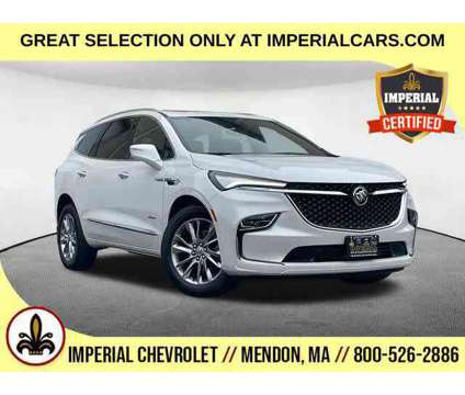 2023UsedBuickUsedEnclaveUsedAWD 4dr is a White 2023 Buick Enclave Avenir SUV in Mendon MA