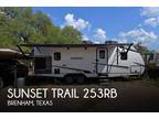 2022 Crossroads Sunset Trail 253rb 25ft