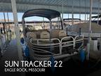 Sun Tracker Fishin, Barge 22 DLX Pontoon Boats 2021