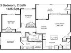 1 Floor Plan 3x2 - Avery Oaks, Austin, TX