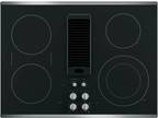 Pp9830sjss- Ge 30" Electric Cooktop with Downdraft Stainless Overstock