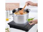 1800W Portable Induction Cooktop Countertop Burner, Gold