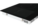 K&H 5 Burner 36" Induction Ceramic Cooktop 240V 9400W IN36-9400FLX