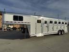 2024 Elite 5 Horse Stock Combo 7' to 100" x 22' 5 horses