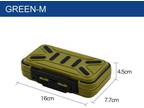 Fishing Tackle Box Lure Waterproof Compartments 2Layer Storage Hard Case Hook