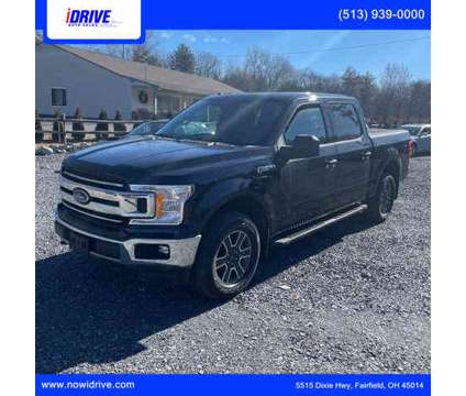 2018 Ford F150 SuperCrew Cab for sale is a Black 2018 Ford F-150 SuperCrew Car for Sale in Fairfield OH