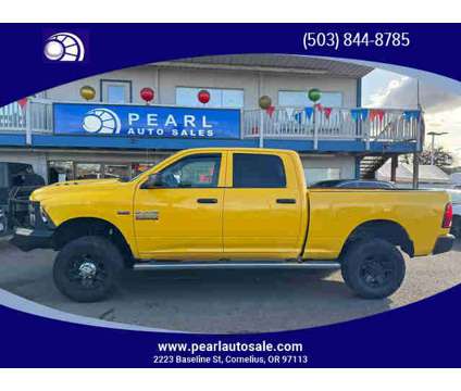 2014 Ram 2500 Crew Cab for sale is a Yellow 2014 RAM 2500 Model Car for Sale in Cornelius OR