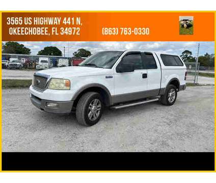 2005 Ford F150 Super Cab for sale is a White 2005 Ford F-150 Car for Sale in Okeechobee FL
