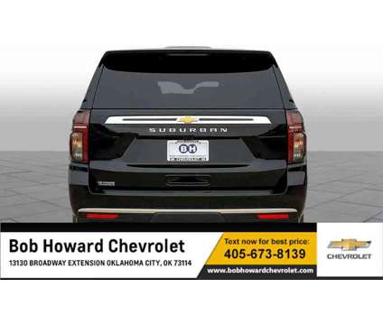 2024NewChevroletNewSuburbanNew4WD 4dr is a Black 2024 Chevrolet Suburban Car for Sale in Oklahoma City OK