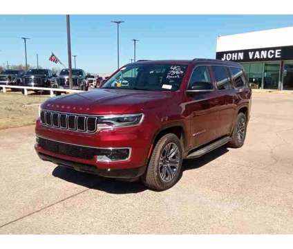 2024NewJeepNewWagoneerNew4x4 is a Red 2024 Jeep Wagoneer Car for Sale in Guthrie OK