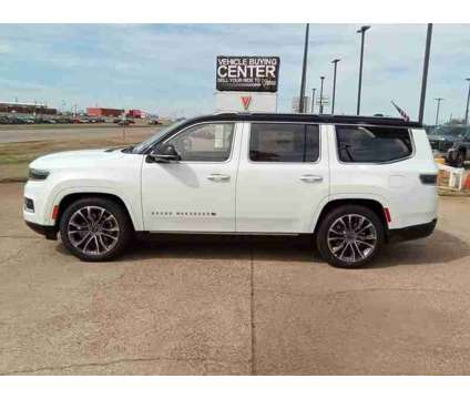 2024NewJeepNewGrand WagoneerNew4x4 is a White 2024 Jeep grand wagoneer Car for Sale in Guthrie OK