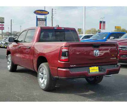 2024NewRamNew1500New4x4 Crew Cab 5 7 Box is a Red 2024 RAM 1500 Model Car for Sale in Houston TX