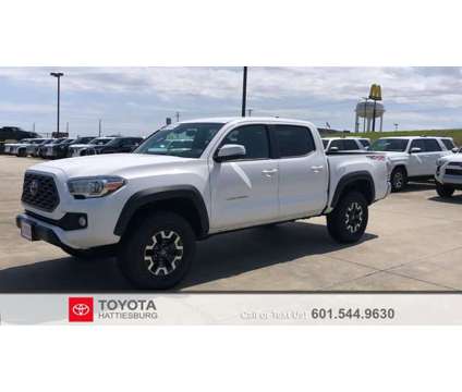 2021 Toyota Tacoma 4WD TRD Off Road is a White 2021 Toyota Tacoma Car for Sale in Hattiesburg MS