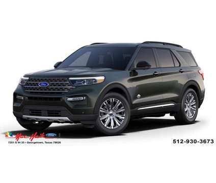 2024 Ford Explorer King Ranch is a Green 2024 Ford Explorer Car for Sale in Georgetown TX