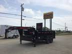 2023 Maxx-D Djx8314g 83x14 14k Gooseneck Dump Trailer W/ 3' Si