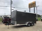2023 Wells Cargo WHD716T3 7X16 TANDEM 10K ENCLOSED CARGO TRAILER