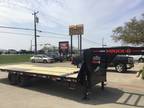 2023 Maxx-D Tox10224g 8.5x24 Tandem Axle 16k Flatbed Tilt Trai