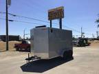 2023 Pace American KP7212ELVN-070 6X12 7K TANDEM AXLE CARGO TRAILER