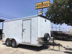 2024 Wells Cargo WHD716T3 7X16 TANDEM 10K ENCLOSED CARGO TRAILER