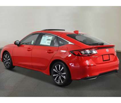 2024 Honda Civic Red, new is a Red 2024 Honda Civic EX-L Hatchback in Tilton NH