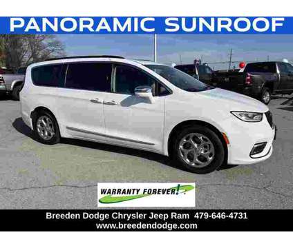 2022 Chrysler Pacifica Limited is a White 2022 Chrysler Pacifica Limited Car for Sale in Fort Smith AR