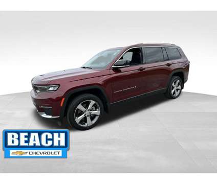2021 Jeep Grand Cherokee L Limited is a Red 2021 Jeep grand cherokee Limited SUV in Little River SC