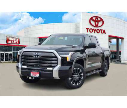 2024 Toyota Tundra Hybrid Limited is a Black 2024 Toyota Tundra Limited Hybrid in Katy TX