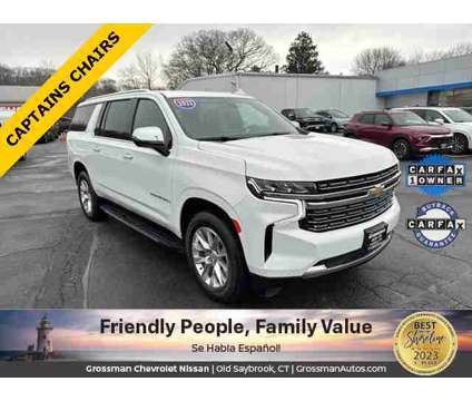 2022 Chevrolet Suburban Premier is a White 2022 Chevrolet Suburban Premier SUV in Old Saybrook CT